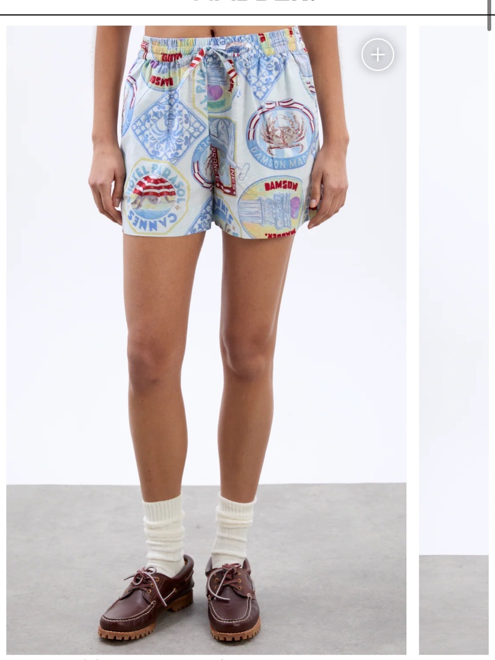 NWT Damson Madder Pull-On Shorts